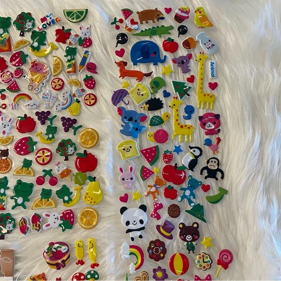 🌷3/$15 Colorful Assorted Sticker Sheets - Picture 6 of 7